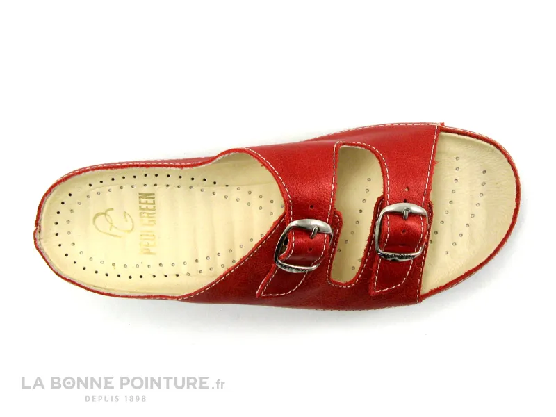 Achat chaussures Pedi Girl Femme Mule, vente Pedi Girl WELL DB Rouge Mule Femme ajustable